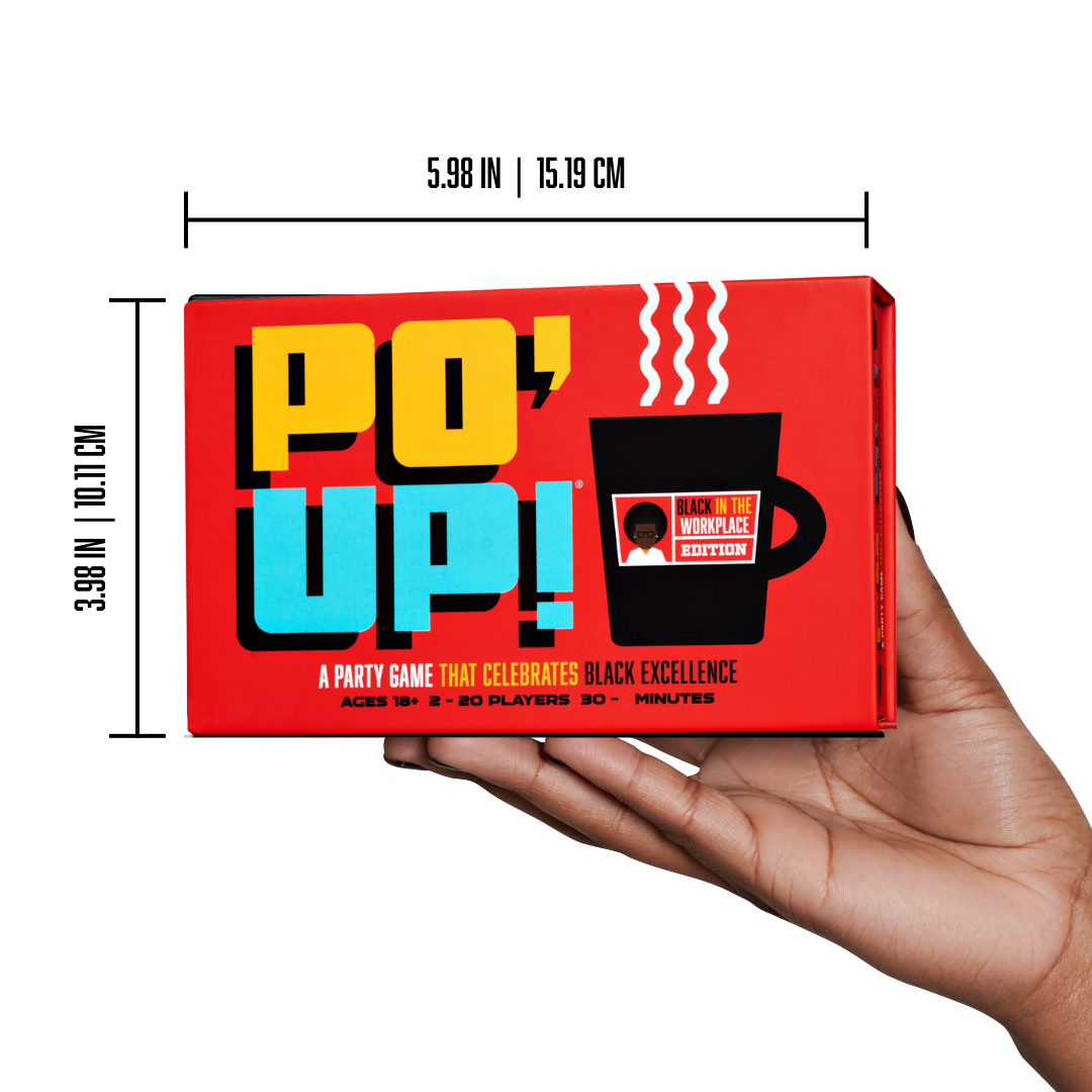 PO' UP! Card Game: Black in the Workplace Edition